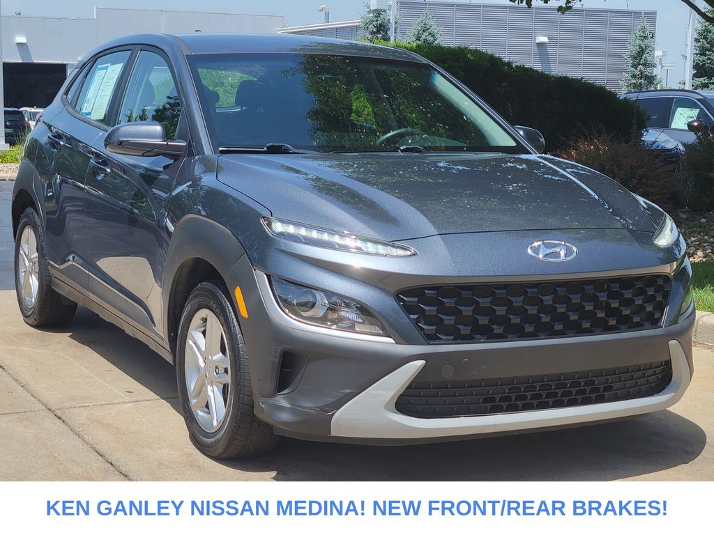Thunder Gray 2022 Hyundai Kona SUV / Crossover All-Wheel Drive Continuously Variable Transmission