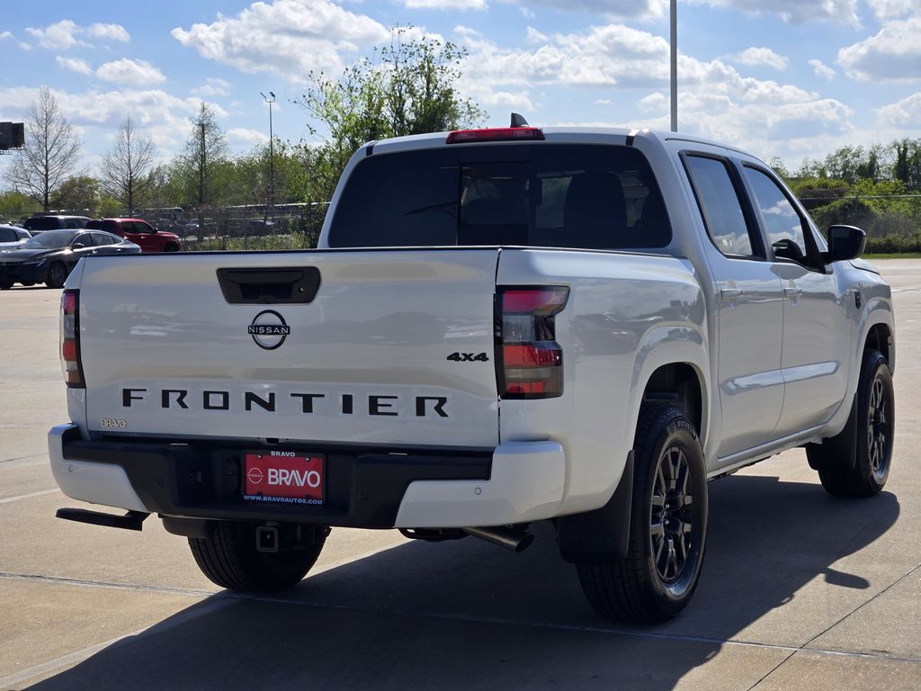 2026 Nissan Frontier SV White at Central Houston Nissan