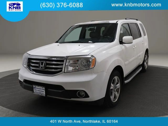 White 2013 Honda Pilot EX-L SUV / Crossover Front-Wheel Drive 5-Speed Automatic