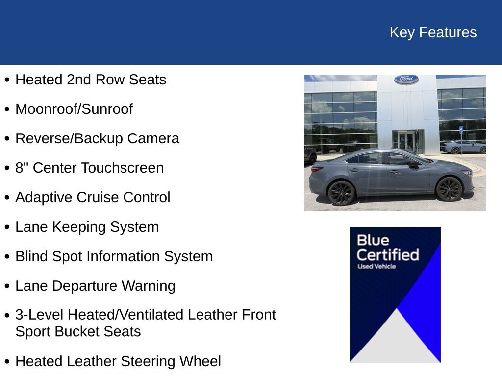 2021 Mazda Mazda6 Carbon Edition