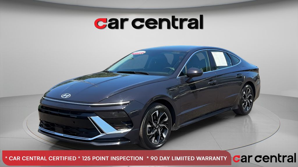 Carbon Blue 2025 Hyundai Sonata SEL FWD Sedan Front-Wheel Drive 8-Speed Automatic