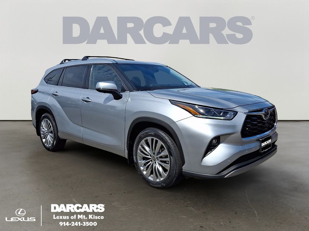 Celestial Silver Metallic 2024 Toyota Highlander SUV / Crossover All-Wheel Drive 8-Speed Automatic