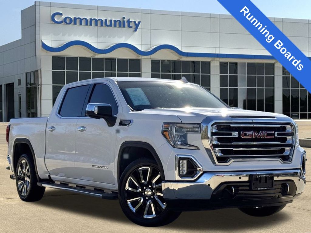 2019 GMC Sierra 1500 SLT White at Bayway Chrysler Dodge Jeep Ram
