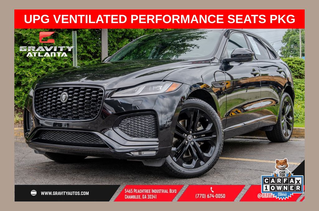 Santorini Black Metallic 2024 Jaguar F-PACE SUV / Crossover All-Wheel Drive 8-Speed Automatic