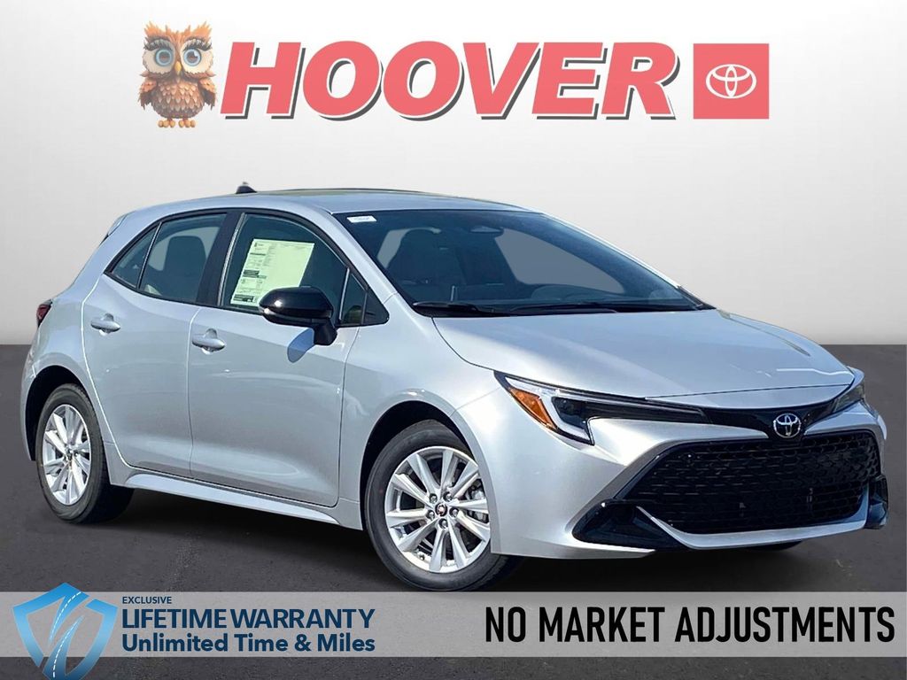 Classic Silver Metallic 2026 Toyota Corolla Hatchback SE FWD Hatchback Front-Wheel Drive Continuously Variable Transmission