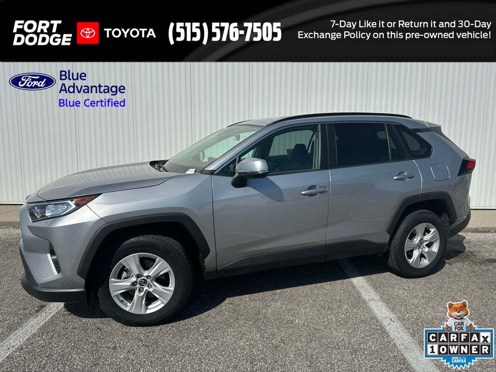 Silver Sky Metallic 2021 Toyota RAV4 SUV / Crossover All-Wheel Drive 8-Speed Automatic