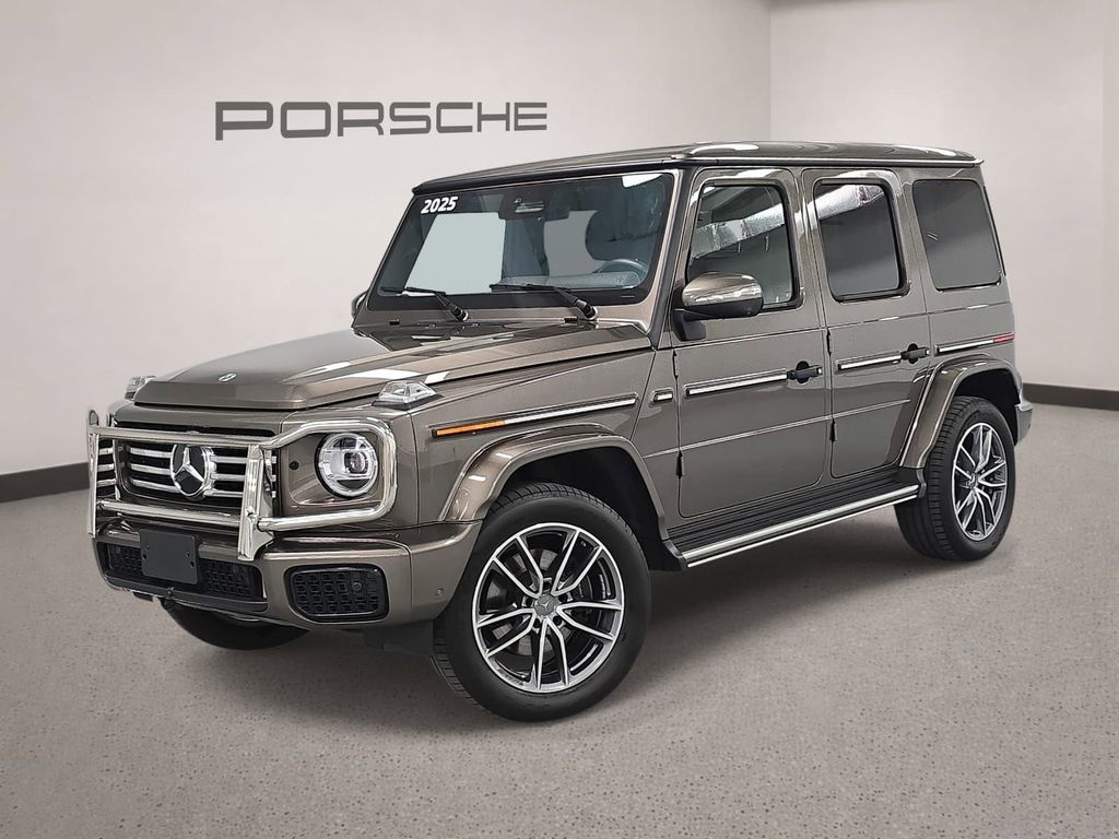 Indium Gray Metallic 2025 Mercedes-Benz G-Class G 550 4MATIC SUV / Crossover All-Wheel Drive 9-Speed Automatic