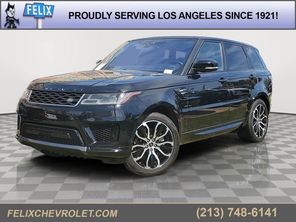 Santorini Black Metallic 2020 Land Rover Range Rover Sport HSE 4WD SUV / Crossover All-Wheel Drive 8-Speed Automatic