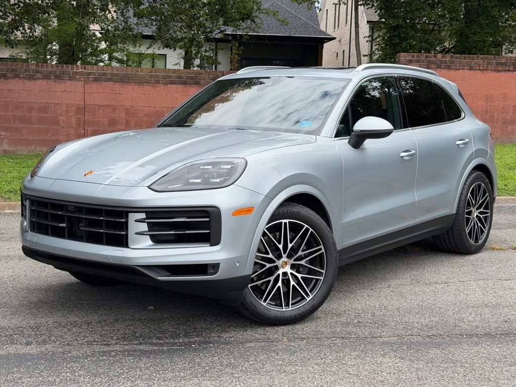 Dolomite Silver Metallic 2024 Porsche Cayenne SUV / Crossover All-Wheel Drive 8-Speed Automatic