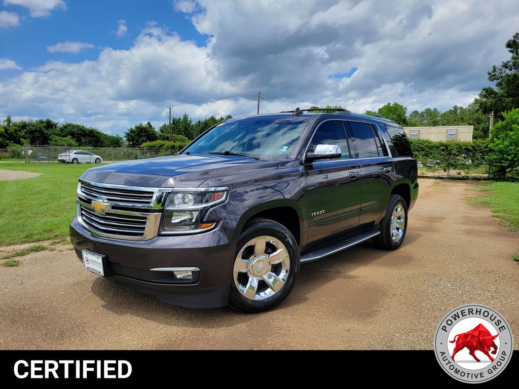 Gray (Tungsten Metallic) 2017 Chevrolet Tahoe SUV / Crossover Four-Wheel Drive 6-Speed Automatic Overdrive