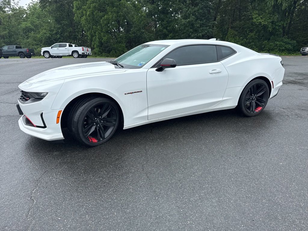 Summit White 2023 Chevrolet Camaro 3LT Coupe RWD Coupe Rear-Wheel Drive 8-Speed Automatic