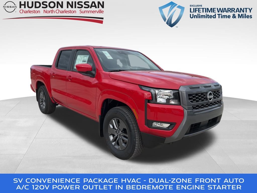 2025 Red Alert Nissan Frontier SV Truck