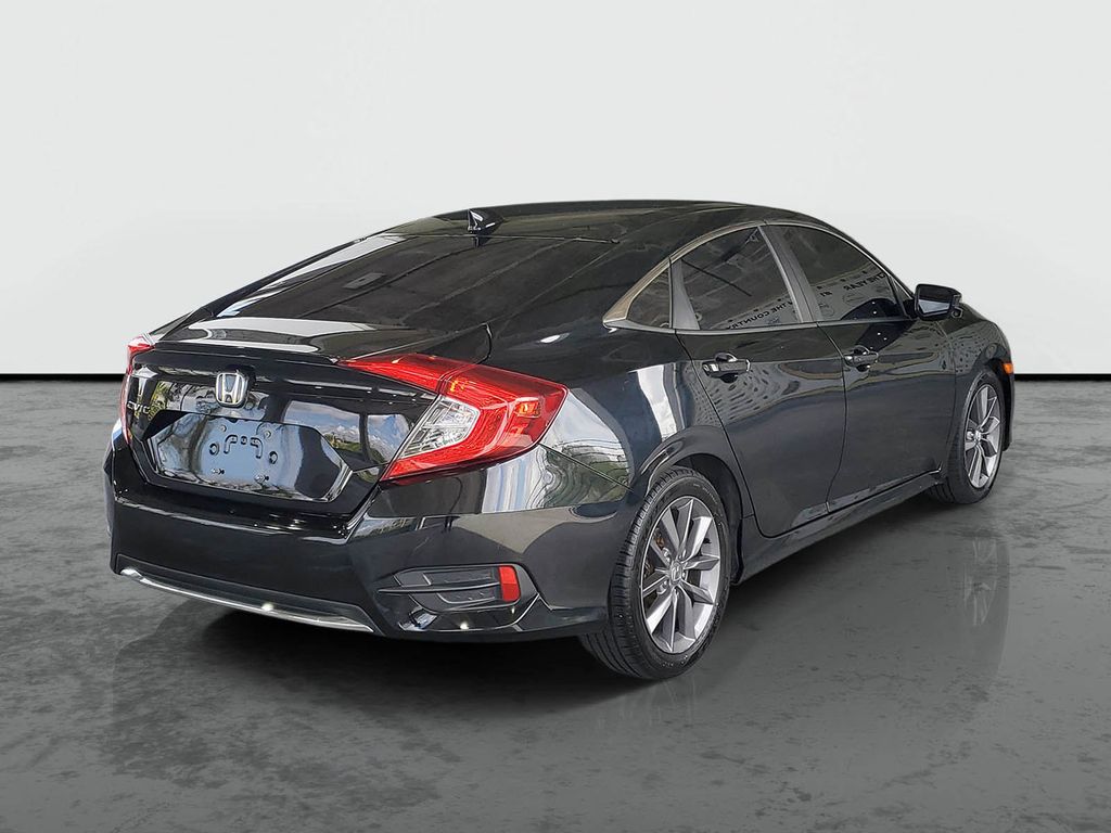 Used 2019 Honda Civic EX with VIN 19XFC1F36KE005481 for sale in Tamarac, FL