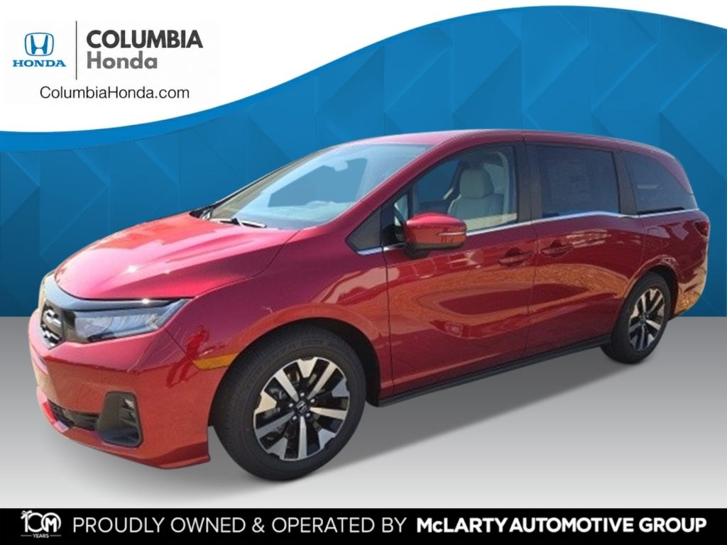 Red (Deep Scarlet Pearl) 2026 Honda Odyssey Minivan Front-Wheel Drive Automatic