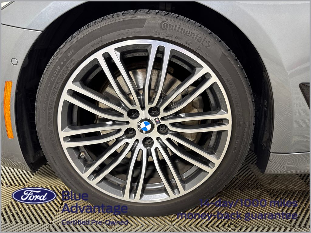 Certified Used 2018 Blue BMW 530i image 14