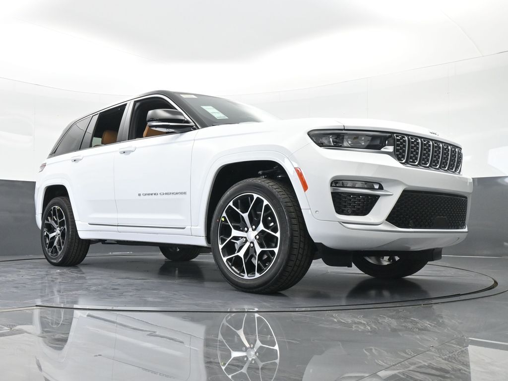 New 2025 Bright White Clearcoat Jeep Summit image 68