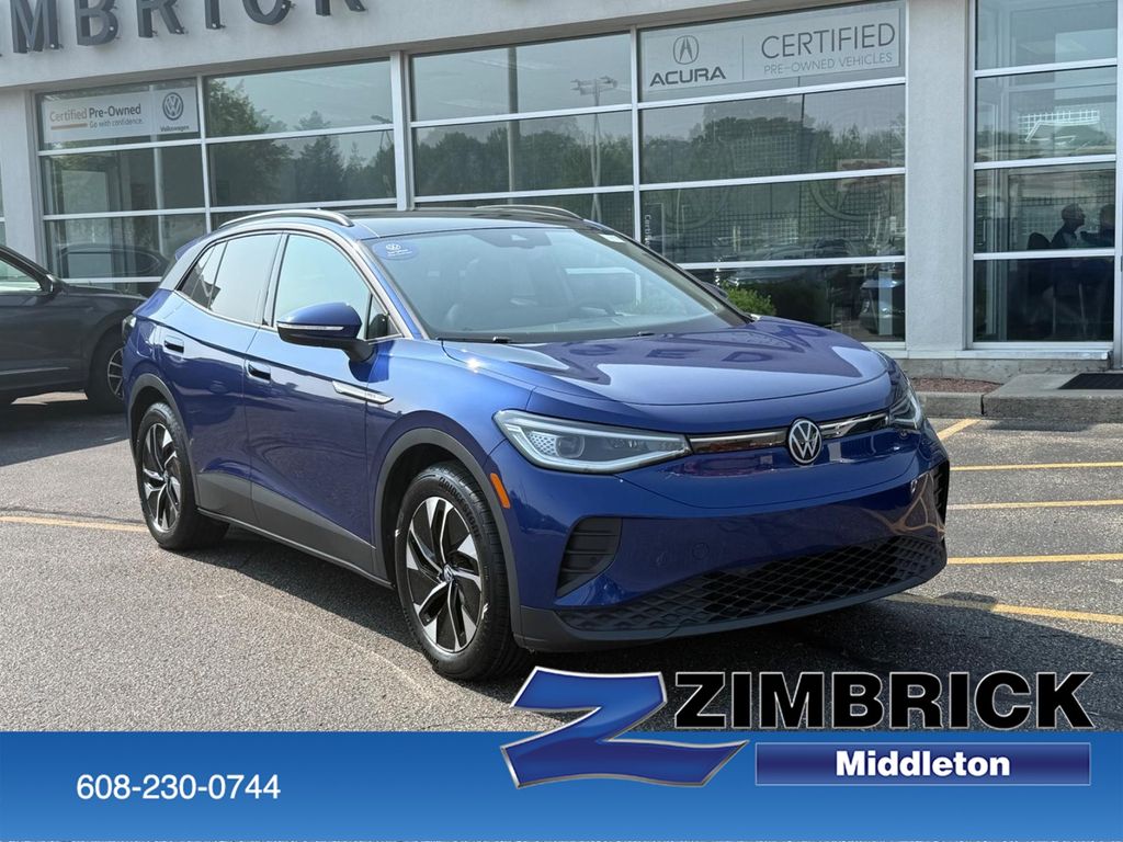 Dusk Blue Metallic 2021 Volkswagen ID.4 SUV / Crossover Rear-Wheel Drive Automatic