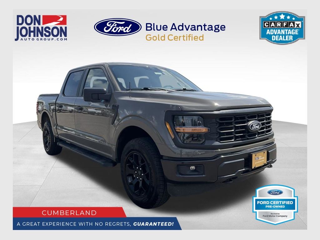 Brown (Tan) 2025 Ford F-150 Pickup Truck Four-Wheel Drive Automatic