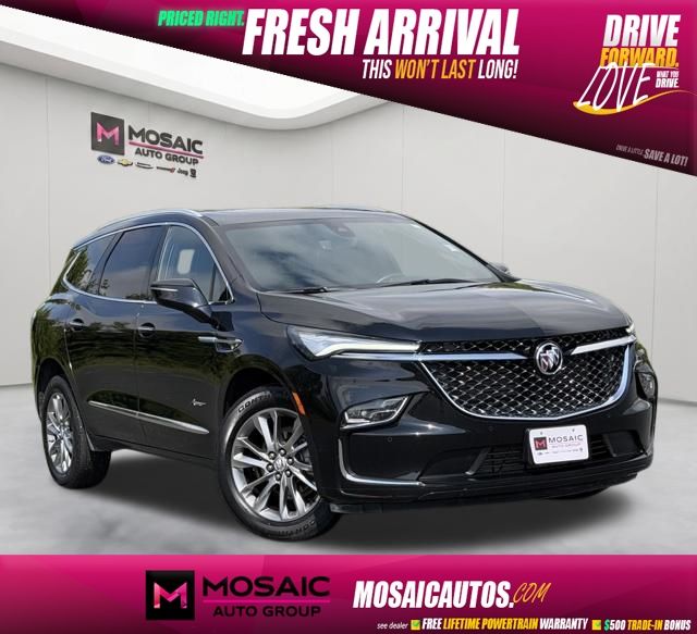 Black 2024 Buick Enclave SUV / Crossover Four-Wheel Drive 9-Speed Automatic