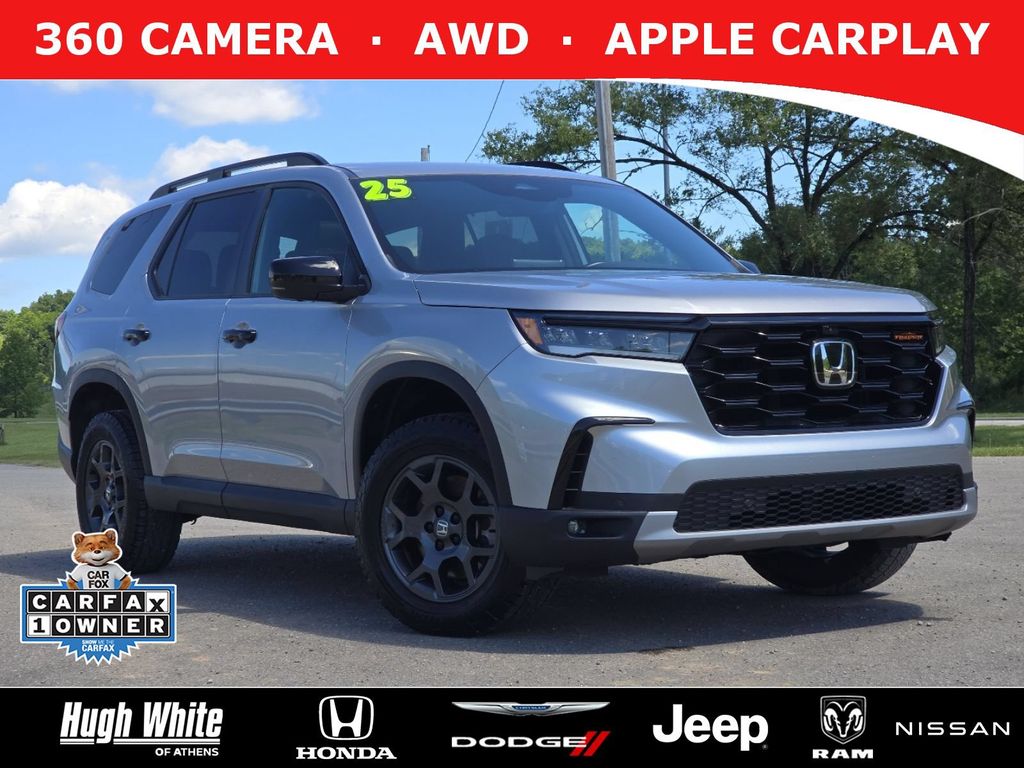 Lunar Silver Metallic 2025 Honda Pilot SUV / Crossover All-Wheel Drive Automatic