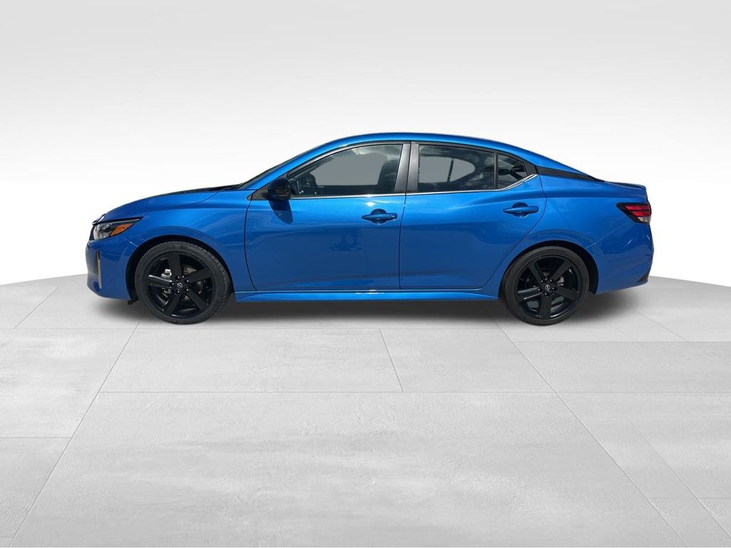 2024 Electric Blue Metallic Nissan Sentra SR FWD Sedan