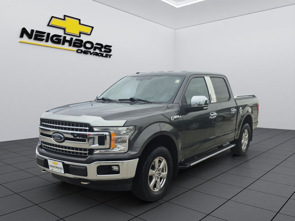 Gray (Magnetic) 2018 Ford F-150 Pickup Truck Four-Wheel Drive Automatic