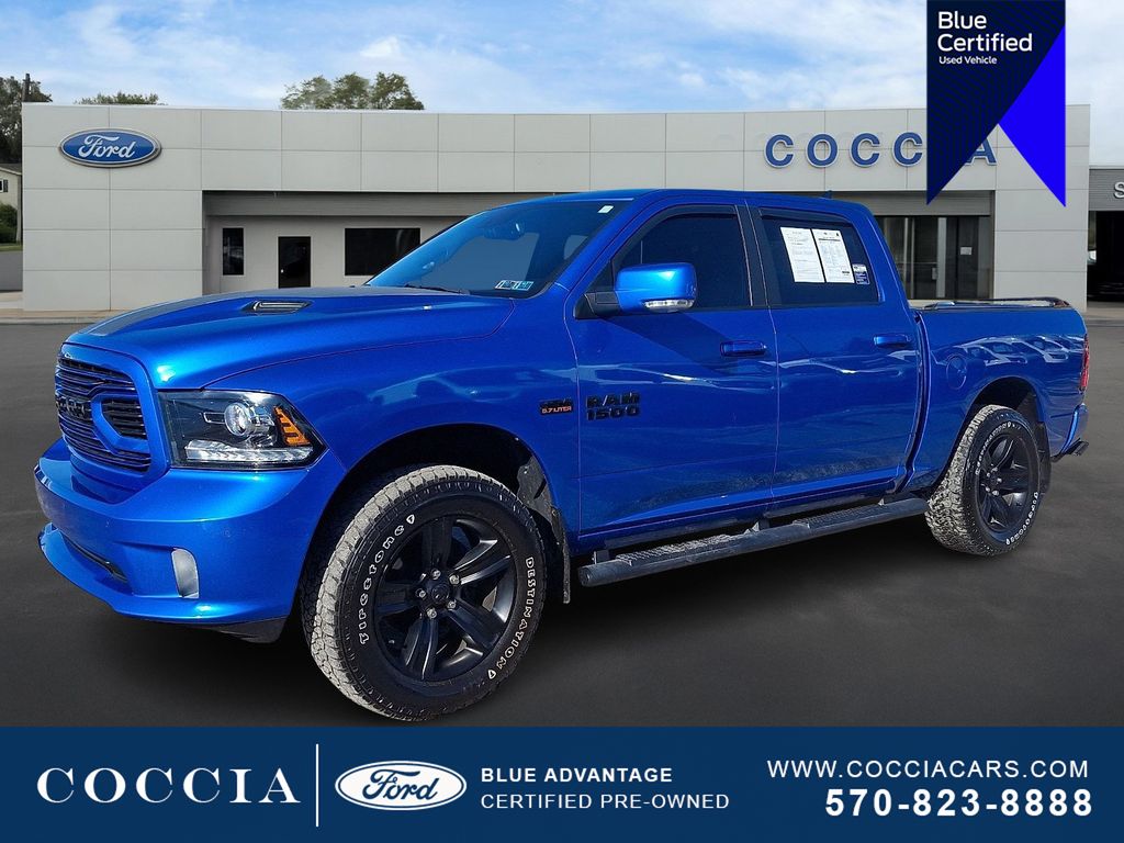 2018 RAM 1500 Sport Crew Cab 4WD