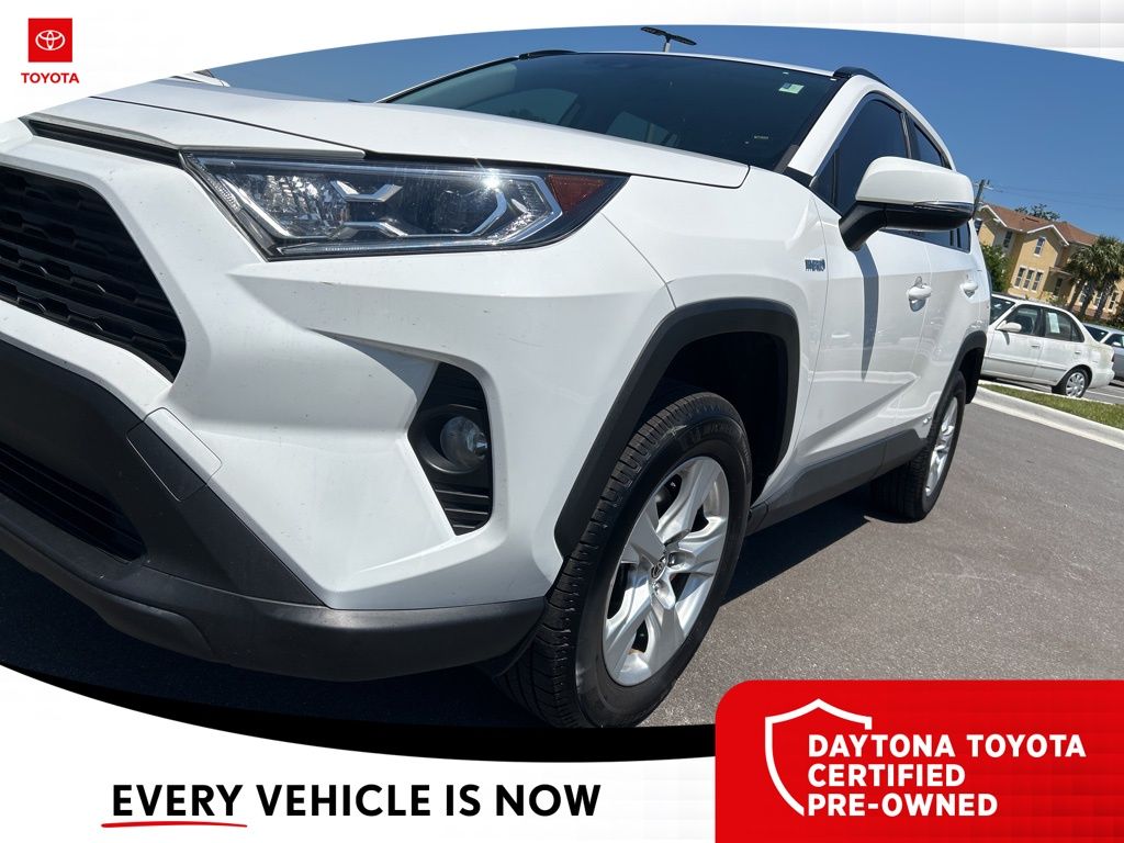 Certified 2020 Toyota RAV4 XLE with VIN JTMR6RFV8LD002069 for sale in Daytona Beach, FL