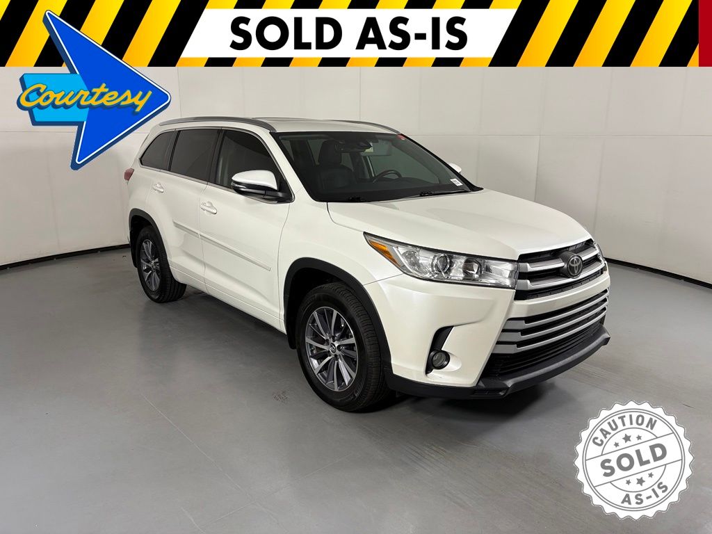 White (Blizzard Pearl) 2017 Toyota Highlander SUV / Crossover Front-Wheel Drive 8-Speed Automatic
