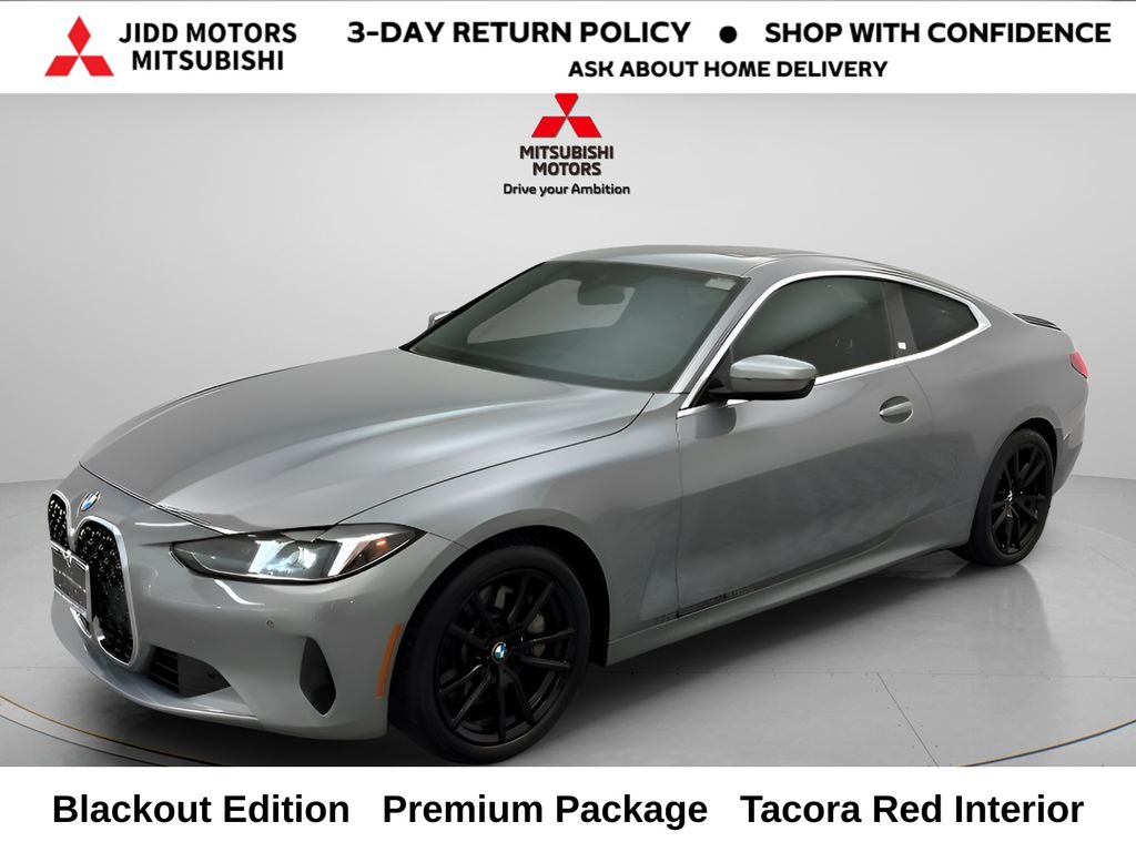 Gray Metallic 2026 BMW 4 Series Coupe All-Wheel Drive 8-Speed Automatic