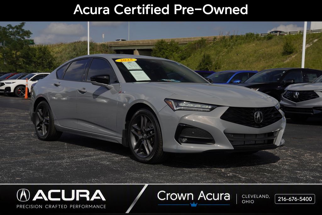 Urban Gray Pearl 2025 Acura TLX Sedan All-Wheel Drive Automatic