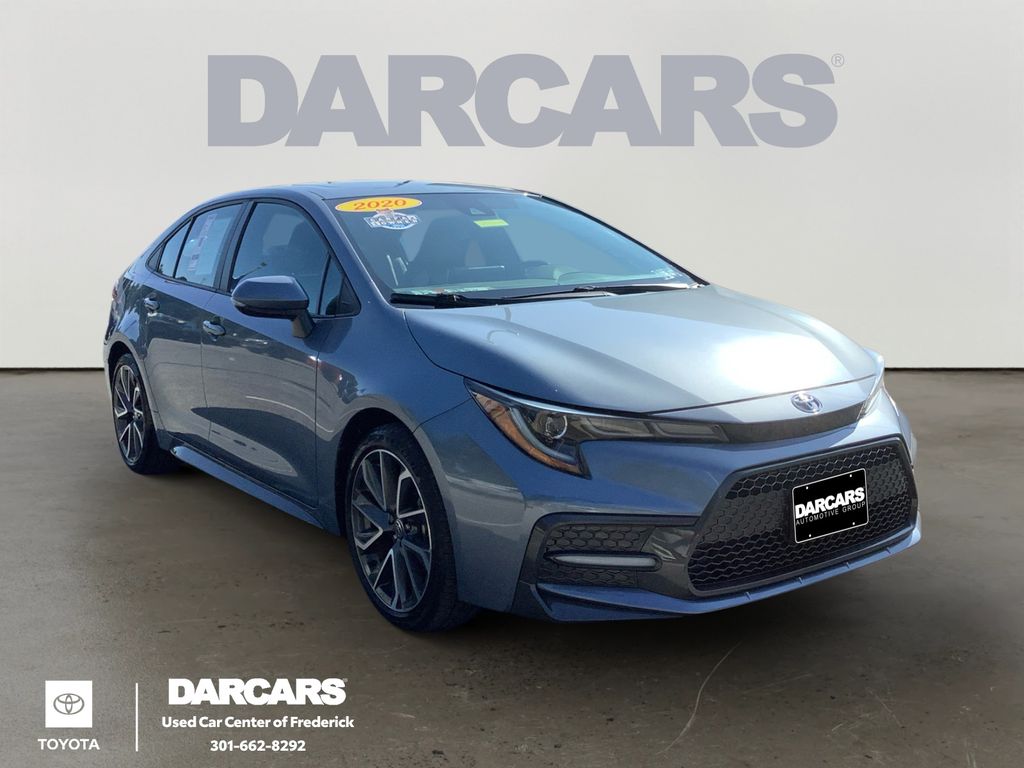 Celestite 2020 Toyota Corolla Sedan Front-Wheel Drive Continuously Variable Transmission