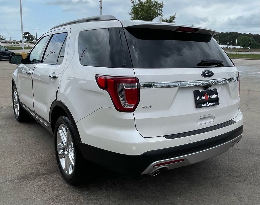 2017 Ford Explorer XLT White at Bayway Chrysler Dodge Jeep Ram