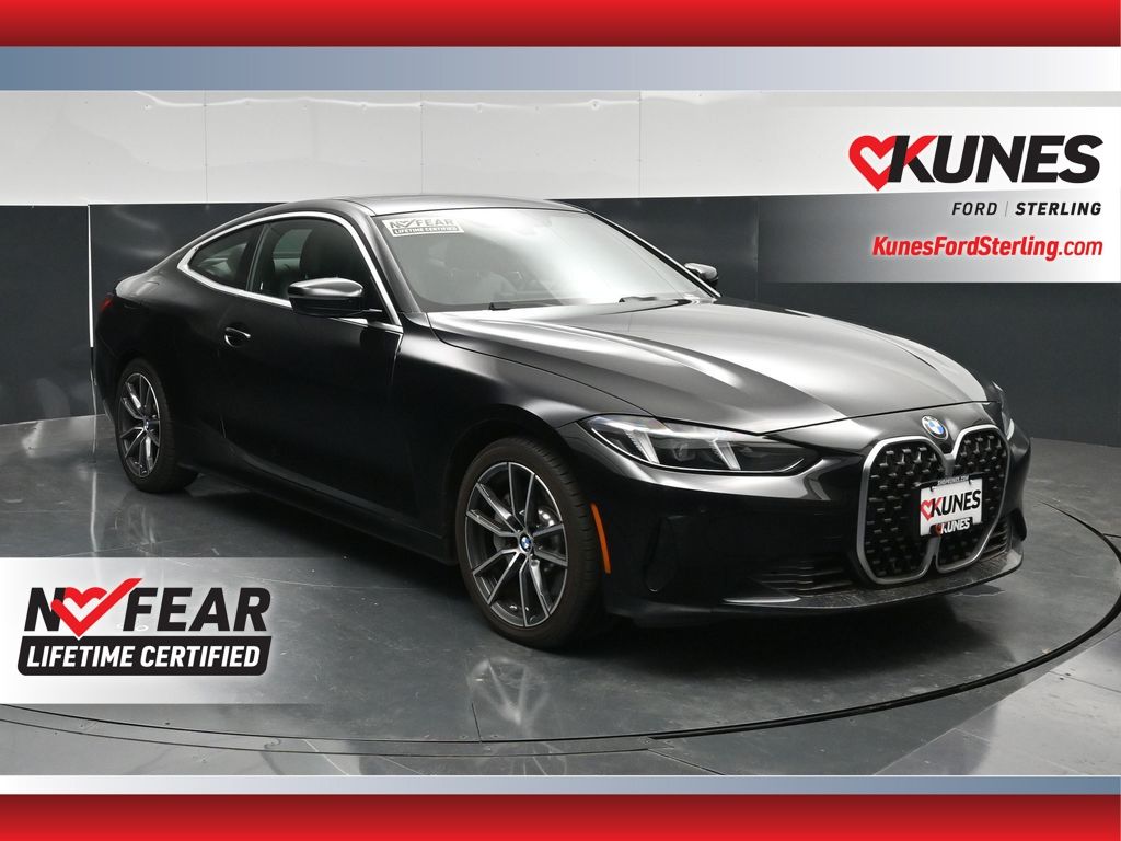 Black Sapphire Metallic 2025 BMW 4 Series 430i Coupe xDrive Coupe All-Wheel Drive 8-Speed Automatic