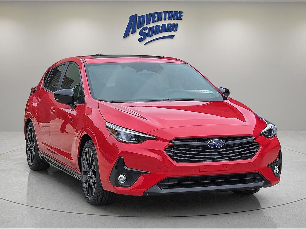 Pure Red 2026 Subaru Impreza Wagon All-Wheel Drive Continuously Variable Transmission