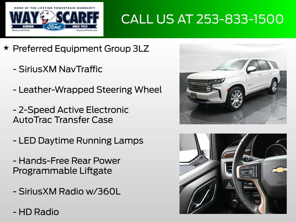 2021 Chevrolet Tahoe 4WD High Country