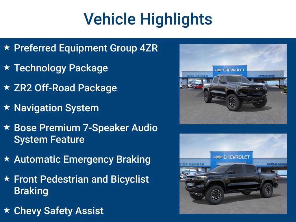 2026 Chevrolet Colorado ZR2