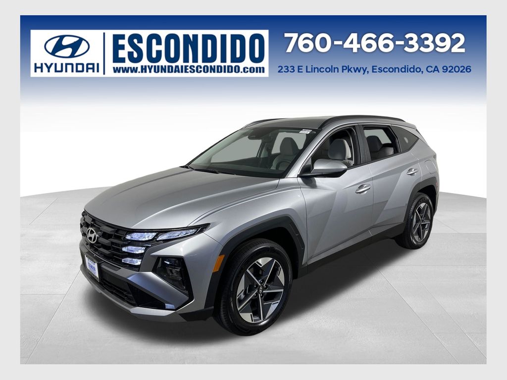 Shimmering Silver 2026 Hyundai Tucson Hybrid Plug-In SUV / Crossover All-Wheel Drive 6-Speed Automatic