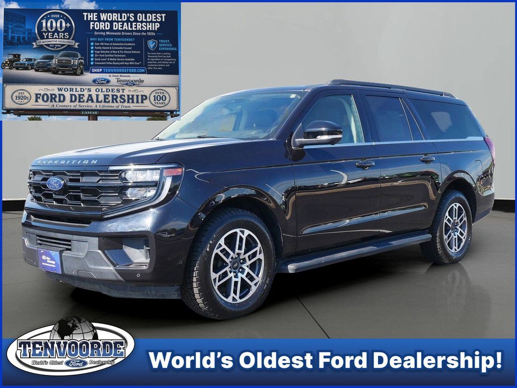 Black Metallic 2025 Ford Expedition SUV / Crossover Four-Wheel Drive Automatic