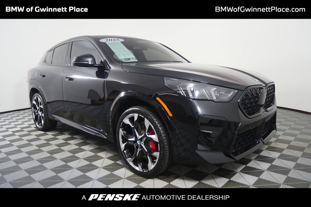 Black Sapphire Metallic 2025 BMW X2 SUV / Crossover All-Wheel Drive 7-Speed Automatic