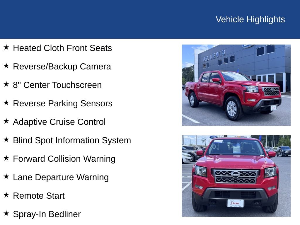 2024 Nissan Frontier Crew Cab SV 4x4