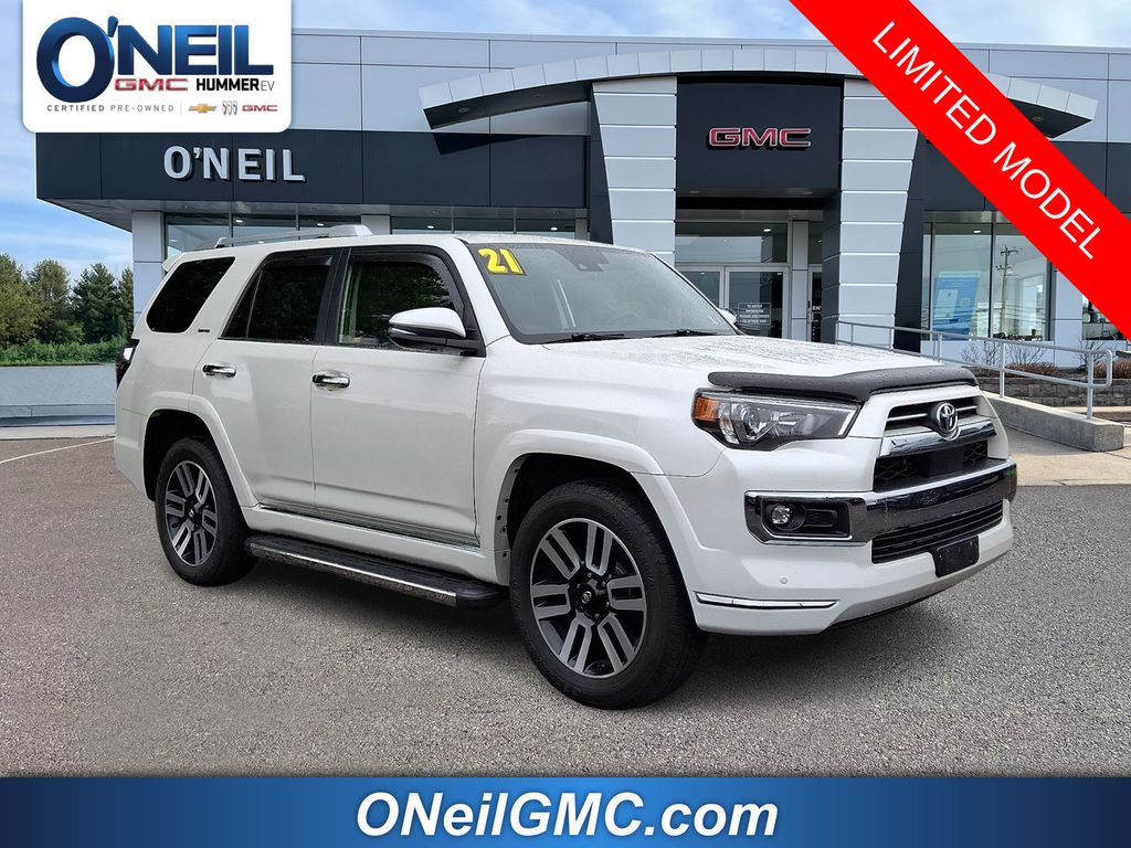 White (Blizzard Pearl) 2021 Toyota 4Runner SUV / Crossover All-Wheel Drive 5-Speed Automatic Overdrive