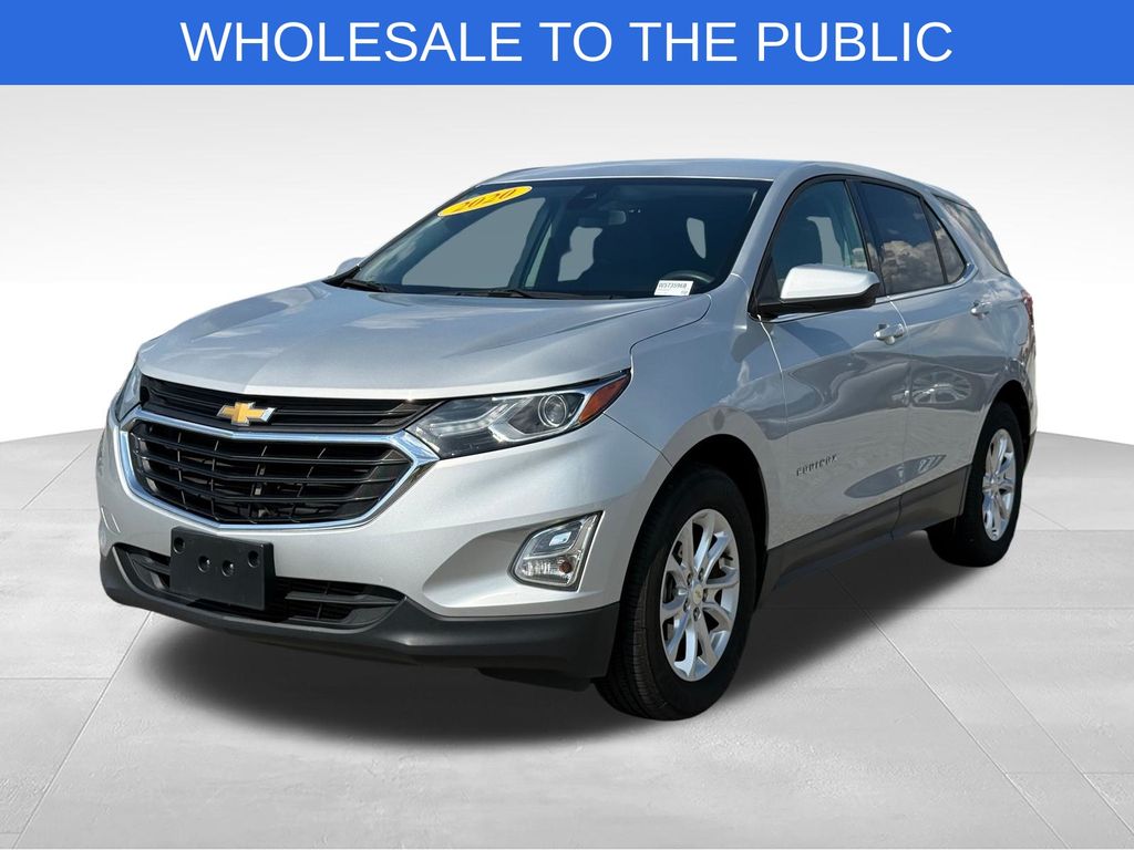 Silver Ice Metallic 2020 Chevrolet Equinox SUV / Crossover Front-Wheel Drive 6-Speed Automatic Overdrive