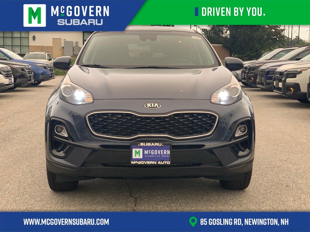 Pacific Blue 2020 Kia Sportage SUV / Crossover All-Wheel Drive 6-Speed Automatic Overdrive