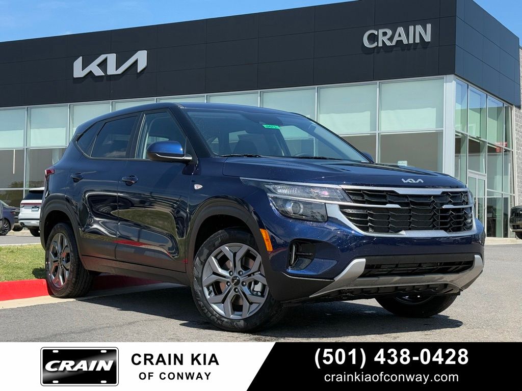 Ocean Blue 2026 Kia Seltos LX AWD SUV / Crossover All-Wheel Drive Continuously Variable Transmission