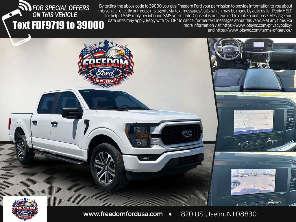 Oxford White 2023 Ford F-150 Pickup Truck Four-Wheel Drive Automatic
