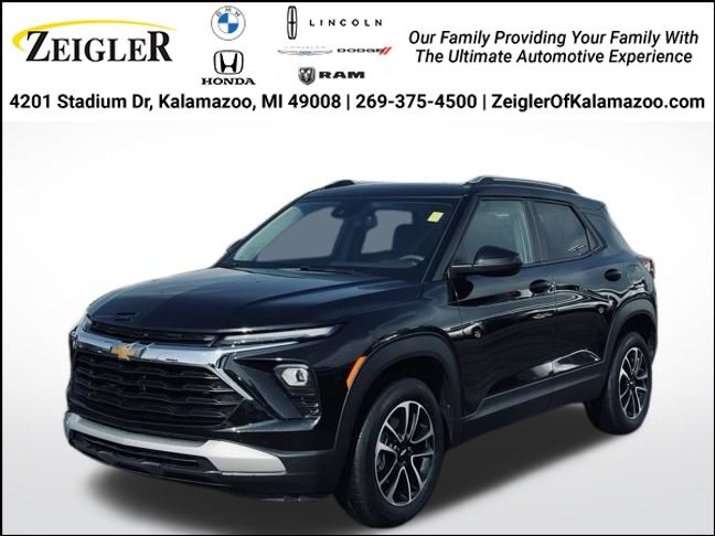 Mosaic Black Metallic 2025 Chevrolet Trailblazer SUV / Crossover Four-Wheel Drive 9-Speed Automatic
