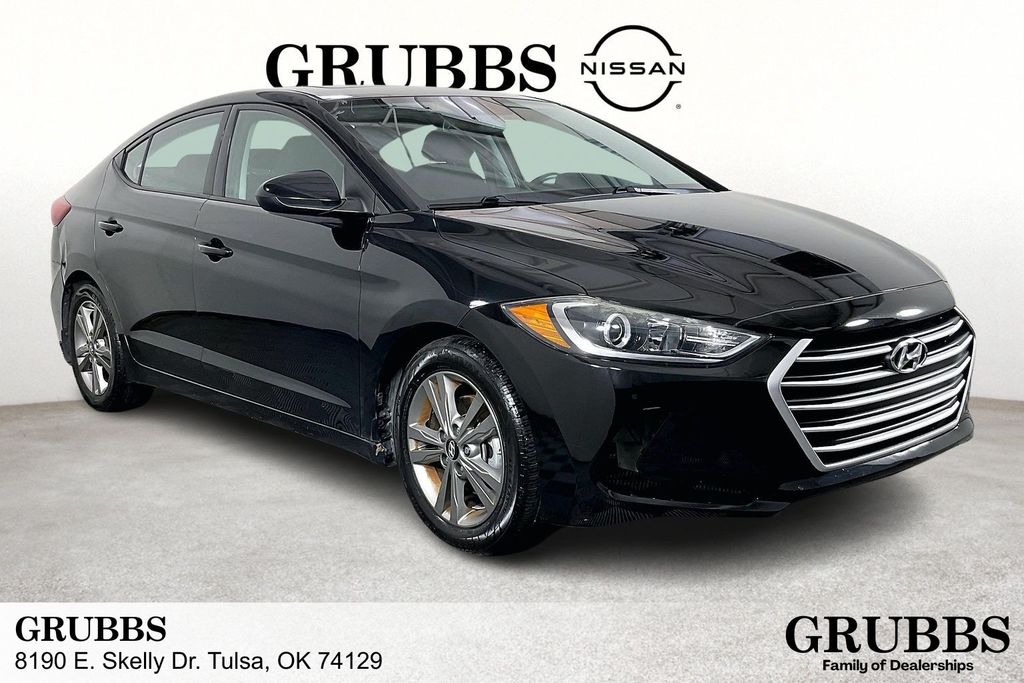 Phantom Black 2018 Hyundai Elantra Value Edition FWD Sedan Front-Wheel Drive 6-Speed Automatic