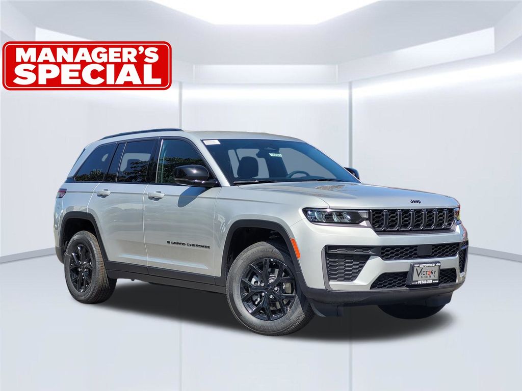 Silver 2026 Jeep Grand Cherokee SUV / Crossover  8-Speed Automatic