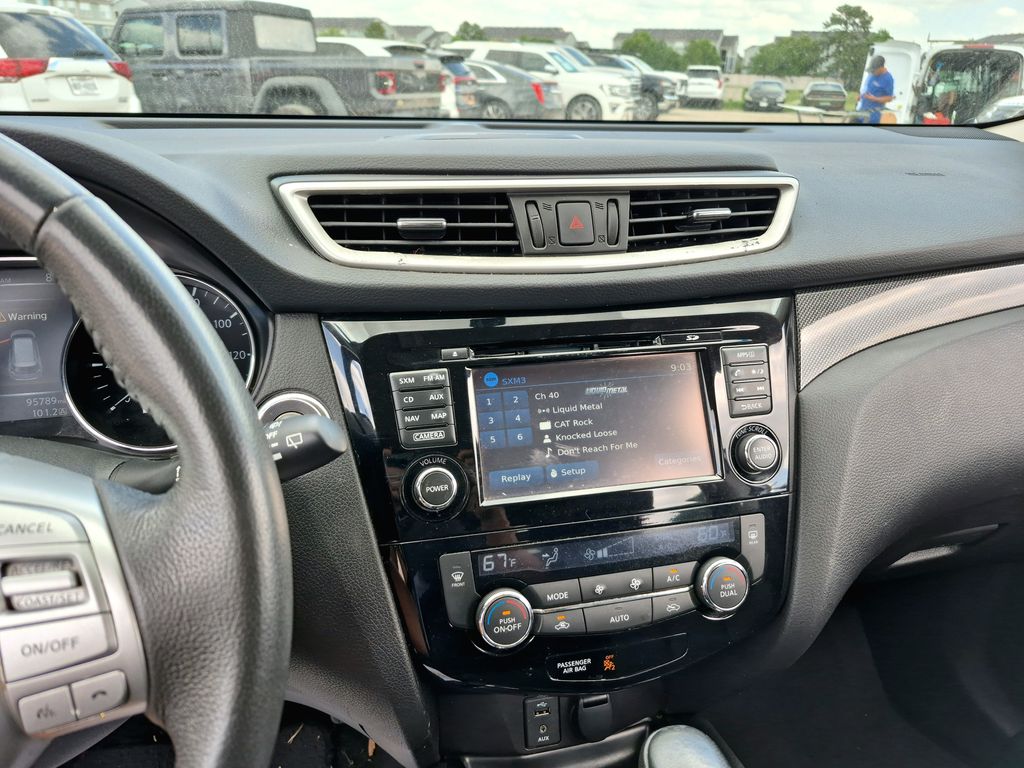 2016 Nissan Rogue SL Silver at DeMontrond Gulf Freeway